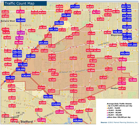 Traffic-count-map