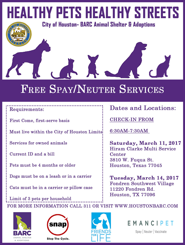 spay and neuter for free near me