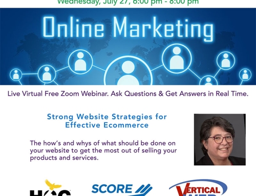 HCC: Digital Marketing Clinic – Strong Website Strategies for Effective Ecommerce