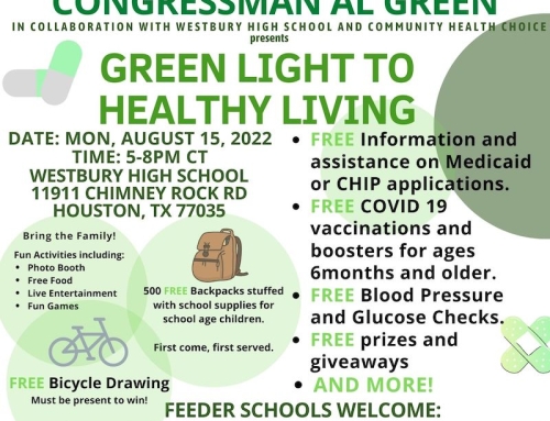 Green Light to Healthy Living Health Fair, Aug. 15