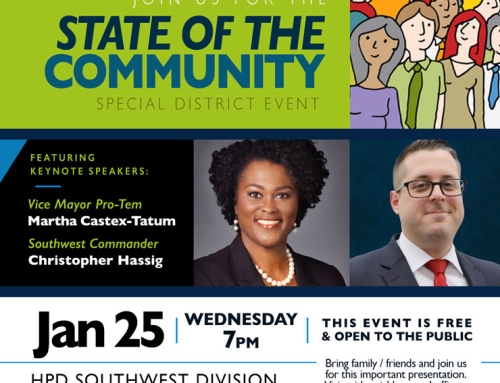 Southwest P.I.P. Meeting – State of the Community, Jan. 25