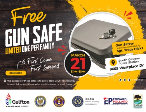Free Gun Safe Event, March 21