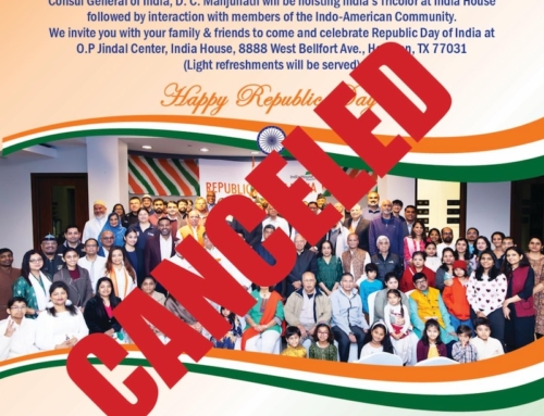 Canceled: Republic Day of India Celebrations at India House, Jan. 26